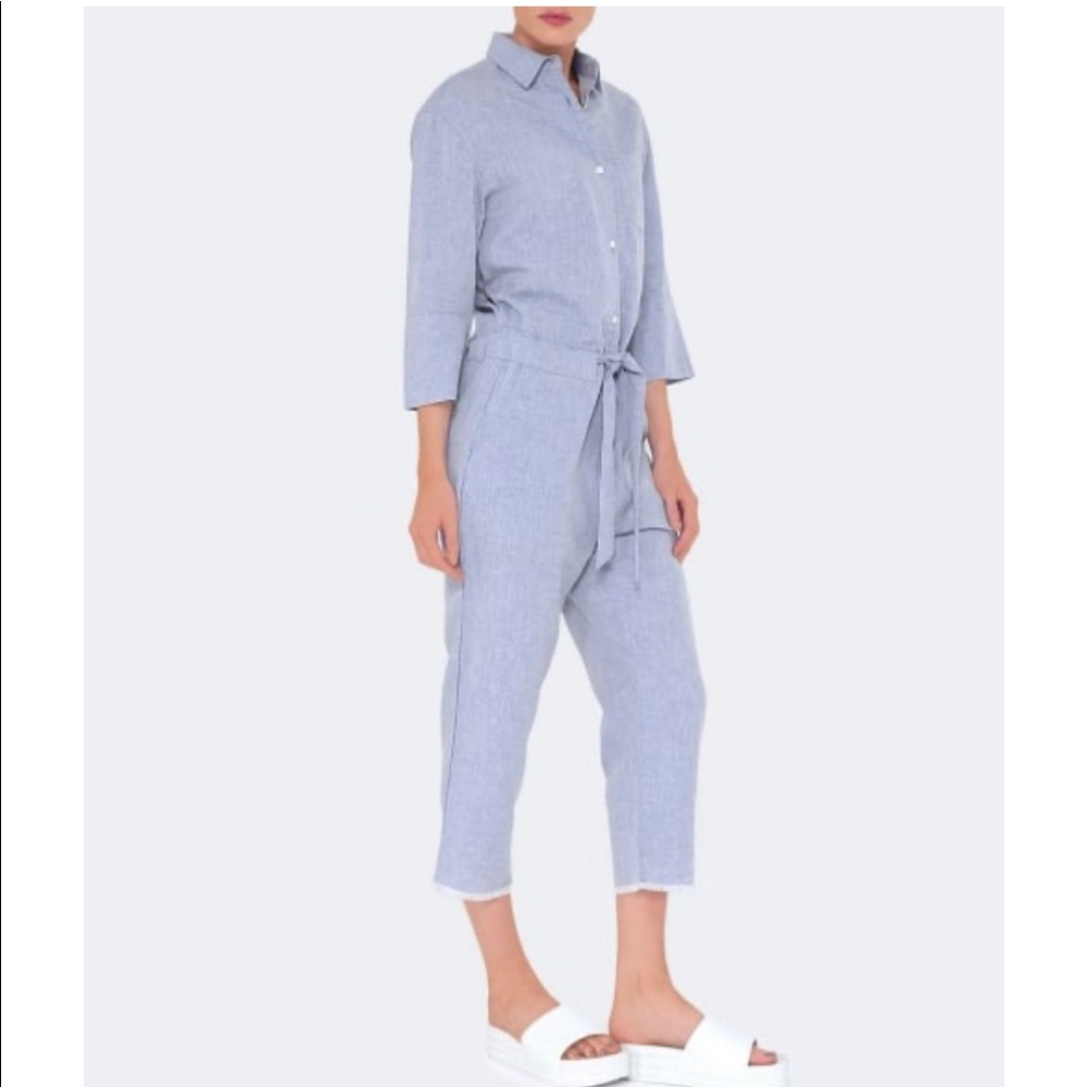 The Blue Shirt Shop Chambray Jumpsuit